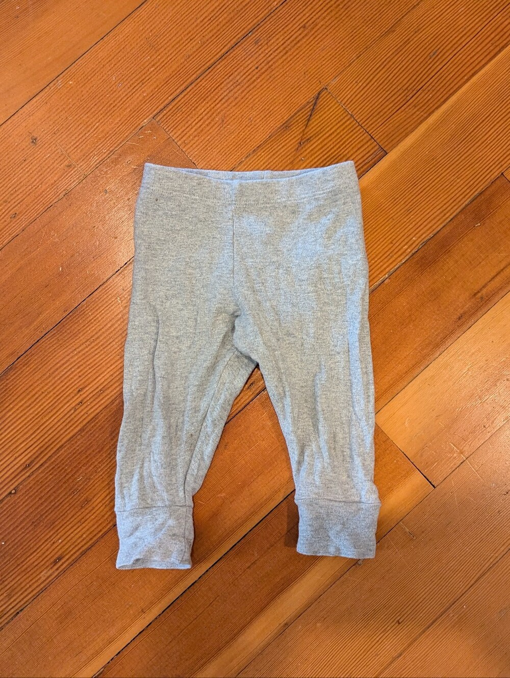 Pact baby Wanderlust pants 6-9 months grey, organic cotton